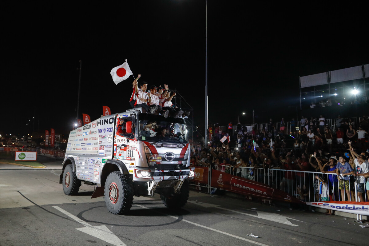 HINO NOTCHES UP ANOTHER FINISH AND CLASS WIN IN DAKAR RALLY