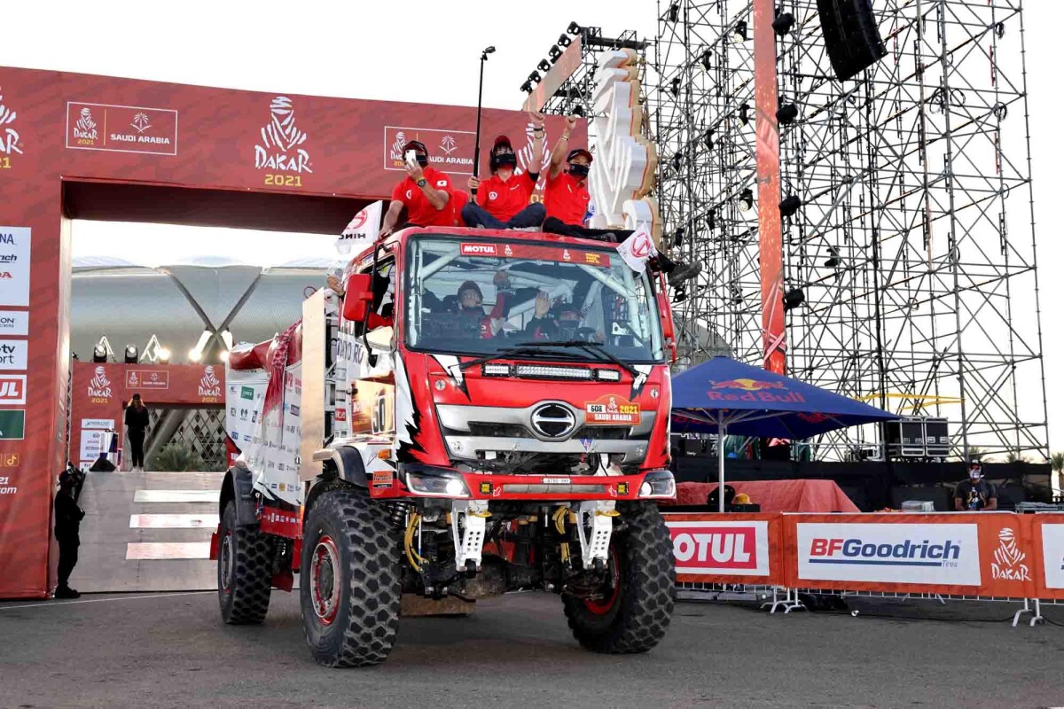 HINO RETAINS ITS PROUD WINNING RECORD IN DAKAR RALLY