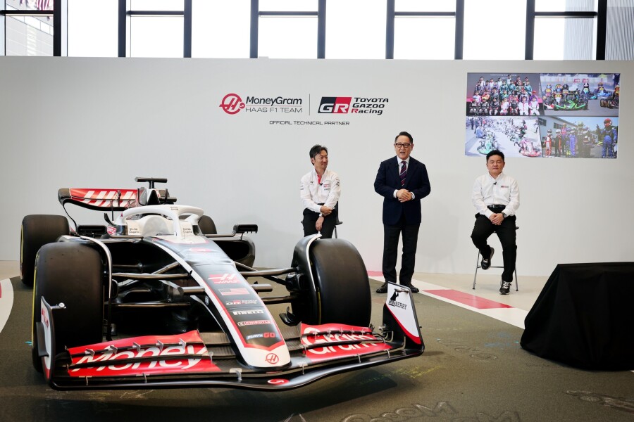TOYOTA GAZOO Racing and MoneyGram Haas F1 Team Agree on Technical Partnership for the Future of the Automotive Industry