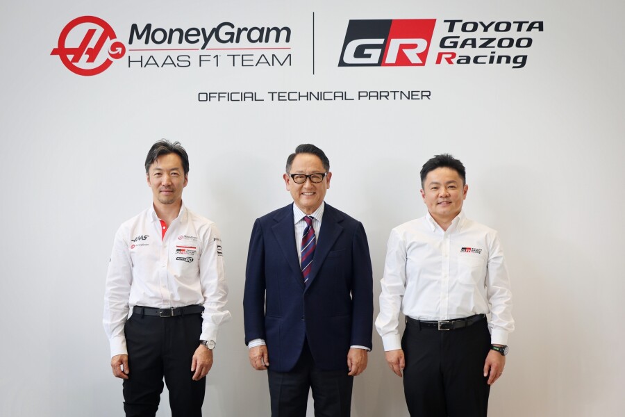 TOYOTA GAZOO Racing and MoneyGram Haas F1 Team Agree on Technical Partnership for the Future of the Automotive Industry