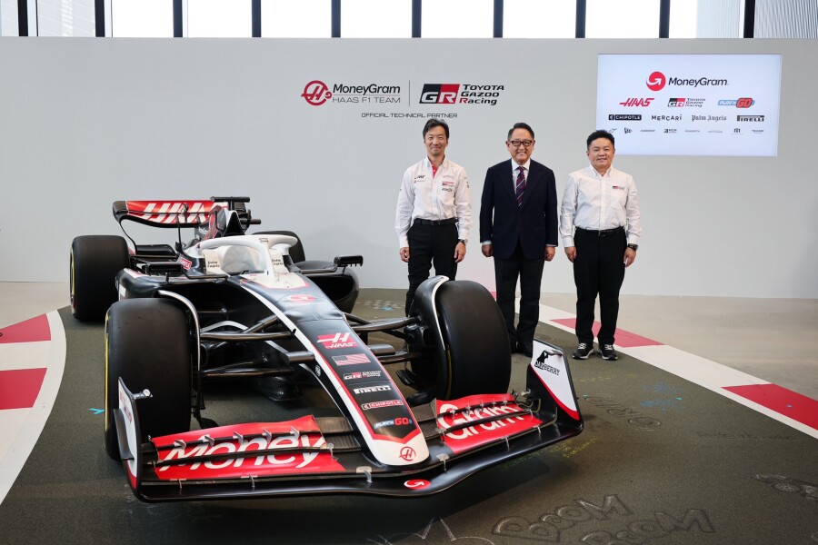 TOYOTA GAZOO Racing and MoneyGram Haas F1 Team Agree on Technical Partnership for the Future of the Automotive Industry