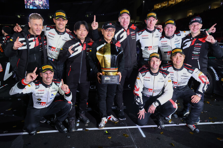 TOYOTA GAZOO Racing takes title with home win in thrilling finale