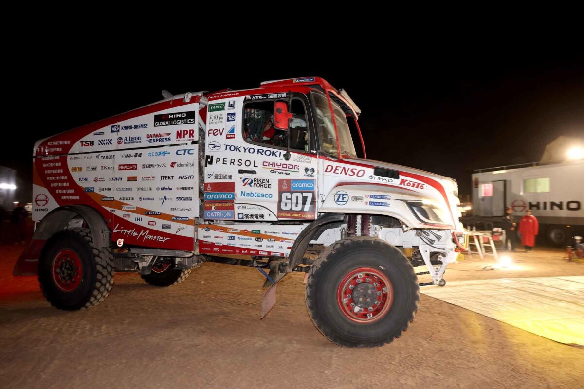 HINO ALREADY PREPARING FOR 2026 DAKAR RALLY