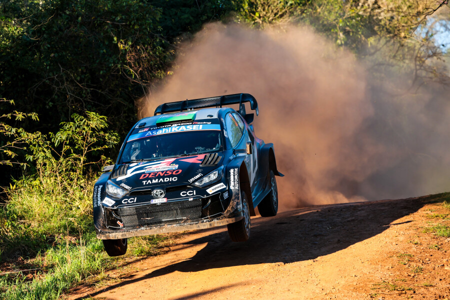 OGIER LEADS TOYOTA GAZOO RACING 1-2 IN WRC’S NEWEST CHALLENGE