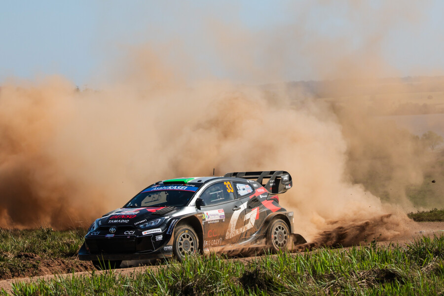OGIER LEADS TOYOTA GAZOO RACING 1-2 IN WRC’S NEWEST CHALLENGE
