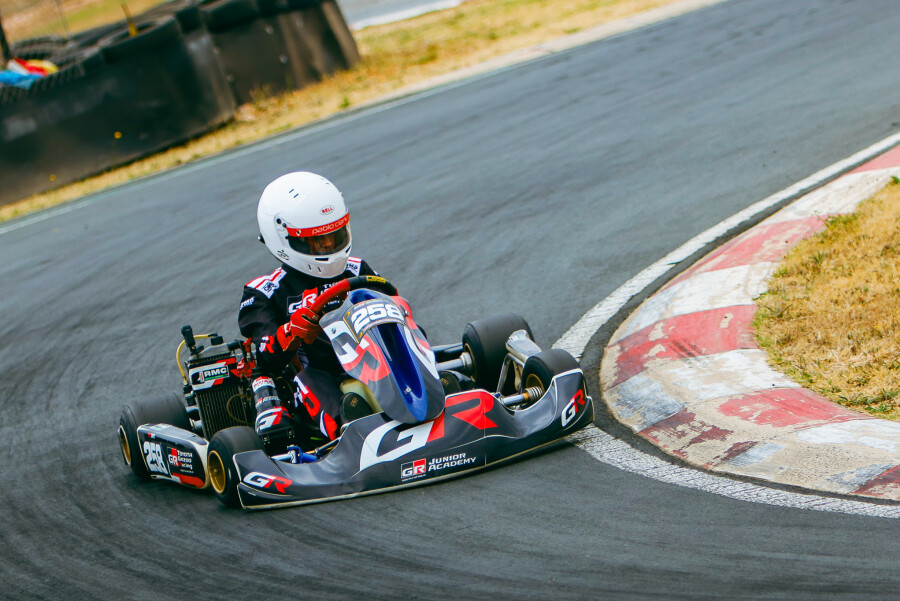 TOYOTA GAZOO RACING JUNIOR ACADEMY BATTLES HARD AT FORMULA-K RACEWAY