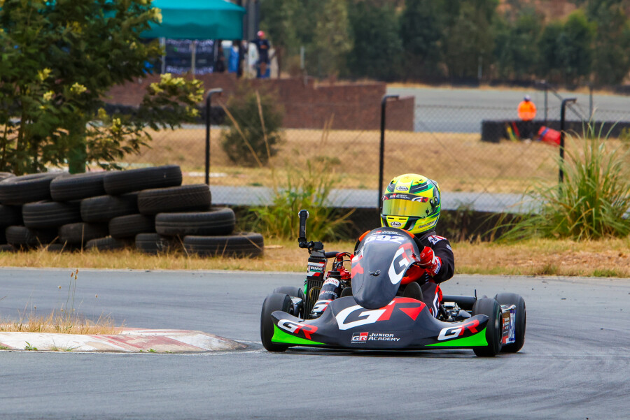 TOYOTA GAZOO RACING JUNIOR ACADEMY BATTLES HARD AT FORMULA-K RACEWAY