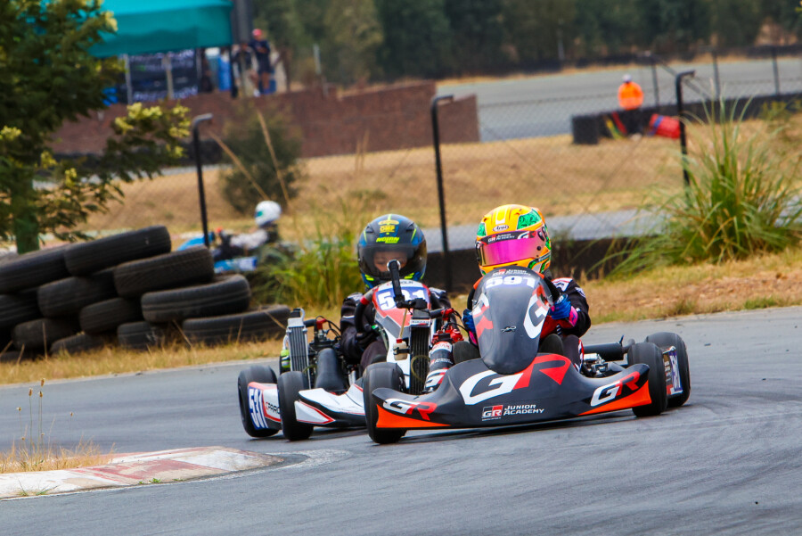 TOYOTA GAZOO RACING JUNIOR ACADEMY BATTLES HARD AT FORMULA-K RACEWAY