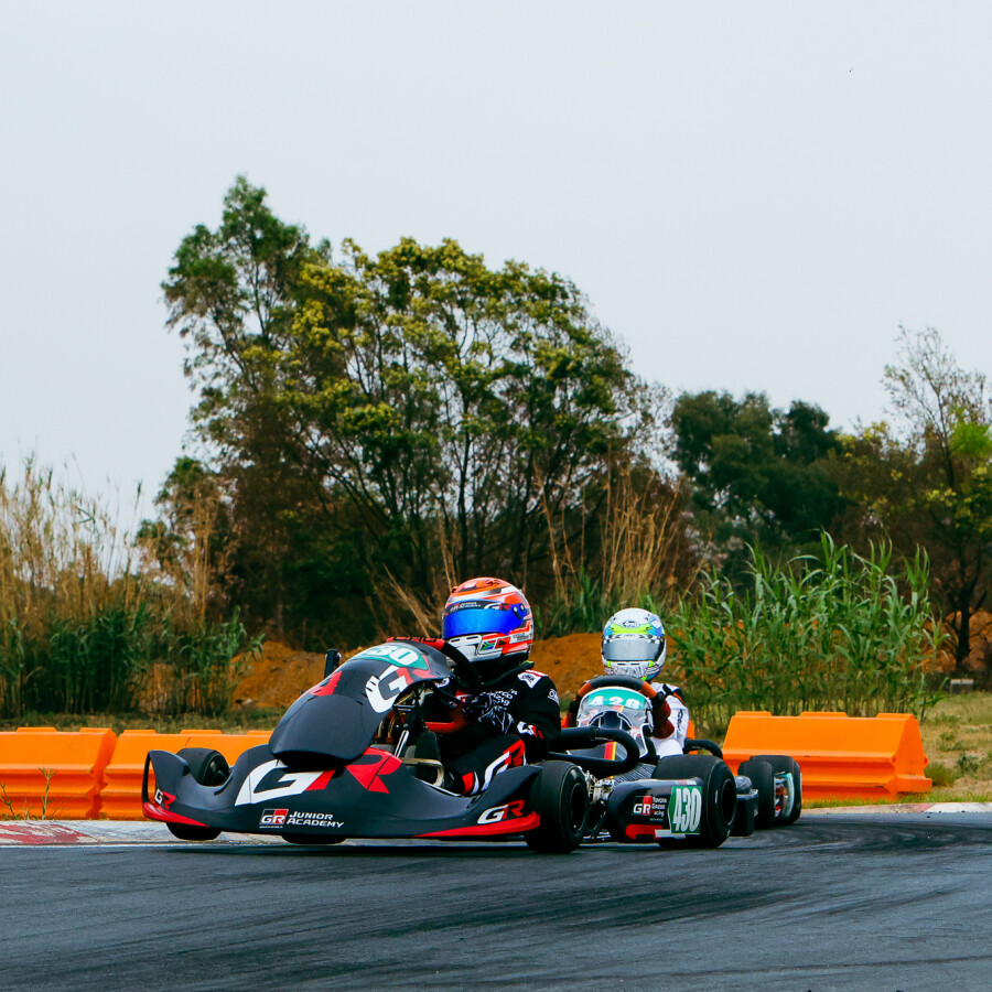 TOYOTA GAZOO RACING JUNIOR ACADEMY BATTLES HARD AT FORMULA-K RACEWAY