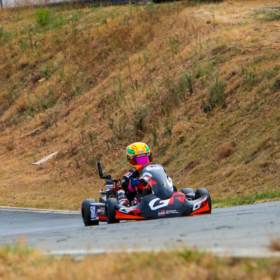 TOYOTA GAZOO RACING JUNIOR ACADEMY BATTLES HARD AT FORMULA-K RACEWAY