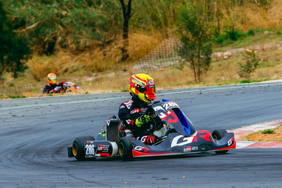 TOYOTA GAZOO RACING JUNIOR ACADEMY BATTLES HARD AT FORMULA-K RACEWAY