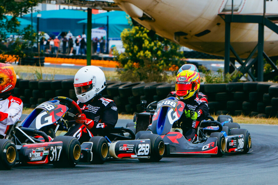 TOYOTA GAZOO RACING JUNIOR ACADEMY BATTLES HARD AT FORMULA-K RACEWAY