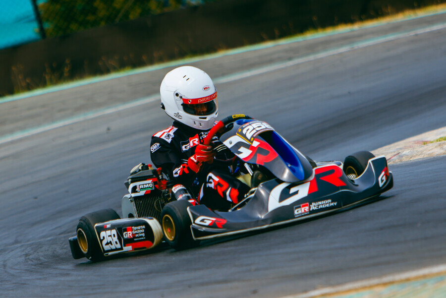 TOYOTA GAZOO RACING JUNIOR ACADEMY BATTLES HARD AT FORMULA-K RACEWAY