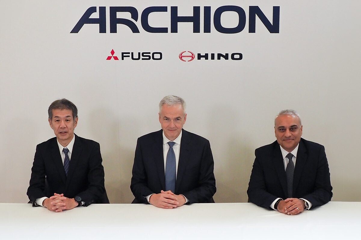 NEW, INTEGRATED HINO AND MITSUBISHI MOTORS COMPANY NAMED ARCHION