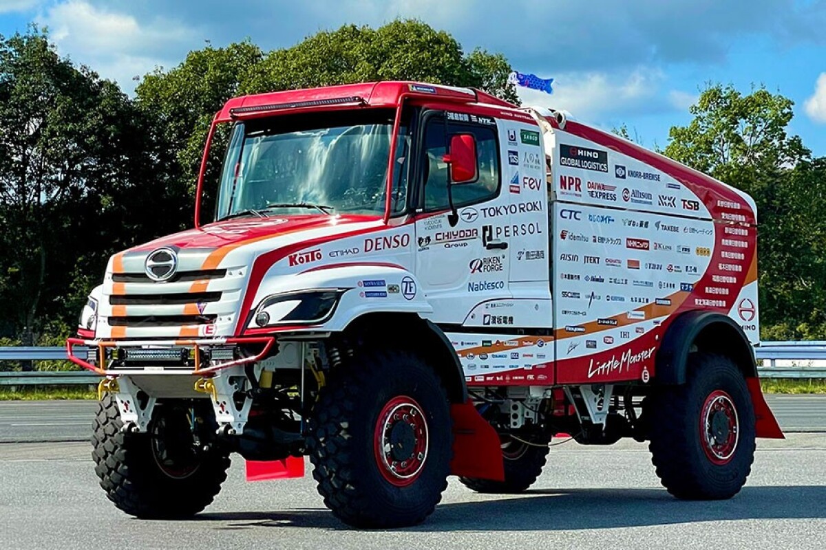 HINO WILL AGAIN BE ONLY TRUCK FROM ASIA TO CONTEST DAKAR RALLY