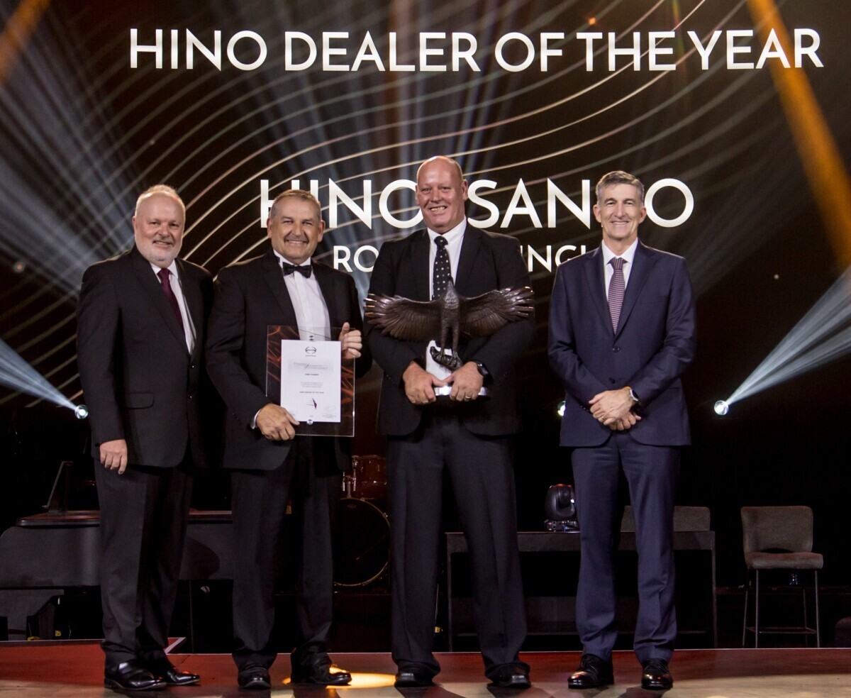 HINO ISANDO WINS DEALER OF THE YEAR TITLE FOR SECOND TIME